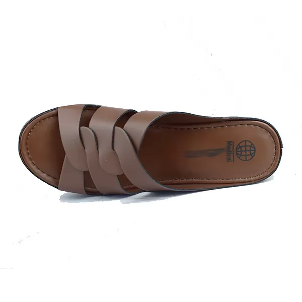 Sandale componse Confort pour femme 1006 marron miniature